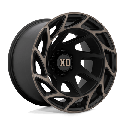 XD XD860 ONSLAUGHT 20X12 -44 6X139.7 SATIN BLACK WITH BRONZE TINT