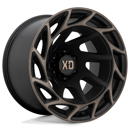 XD XD860 ONSLAUGHT 20X9 0 8X170/8X6.7 Satin Black With Bronze Tint