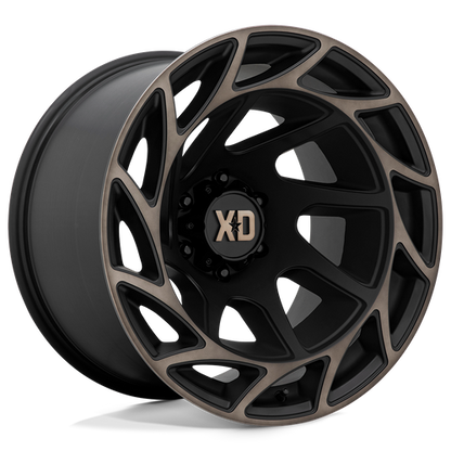 XD XD860 ONSLAUGHT 20X9 0 5X127/5X5.0 Satin Black With Bronze Tint