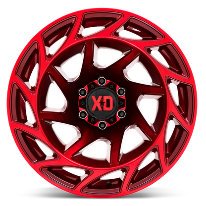 XD XD860 ONSLAUGHT 20X12 -44 6X139.7 CANDY RED
