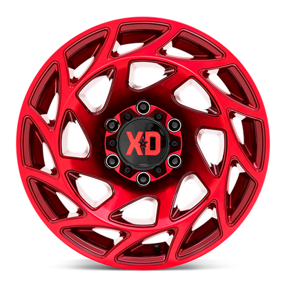 XD XD860 ONSLAUGHT 17X9 0 6X139.7 CANDY RED