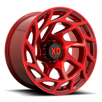 XD XD860 ONSLAUGHT 20X10 -18 5X127/5X5.0 Candy Red