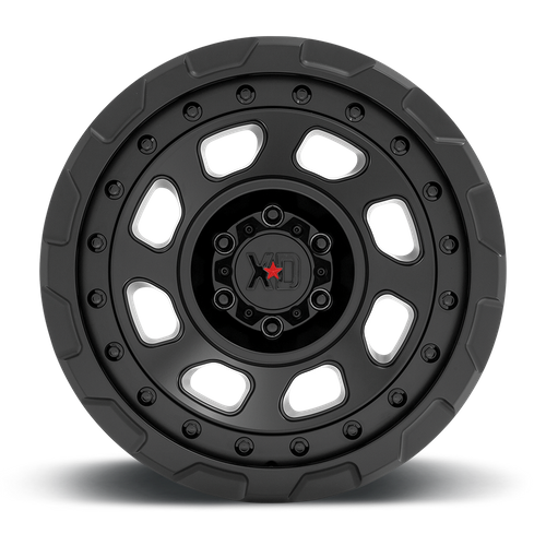 XD XD861 STORM 17X9 -12 5X127/5X5.0 Satin Black