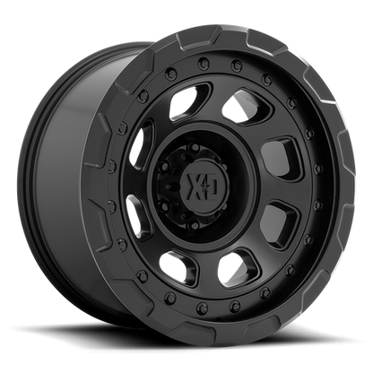 XD XD861 STORM 17X9 0 6X139.7/6X5.5 Satin Black