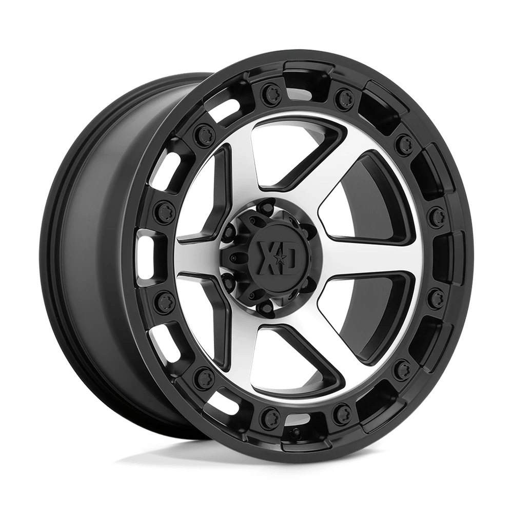 XD XD862 RAID 20X10 -18 5X127/5X5.0 Satin Black Machined