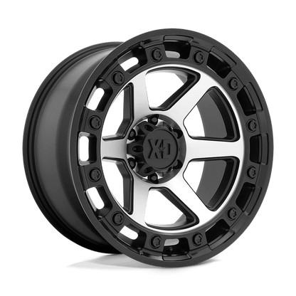 XD XD862 RAID 17X9 0 6X139.7/6X5.5 Satin Black Machined