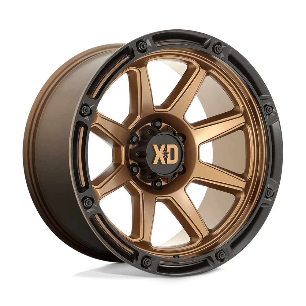 XD XD863 20X9 18 6X139.7/6X5.5 Matte Bronze With Black Lip