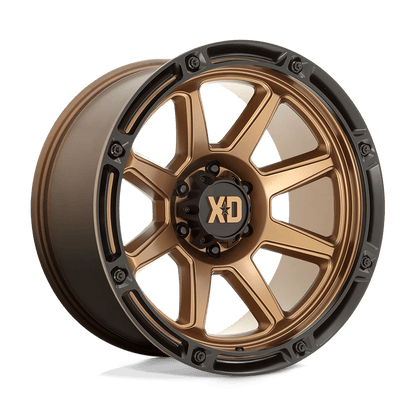 XD XD863 20X10 -18 8X165.1/8X6.5 Matte Bronze With Black Lip