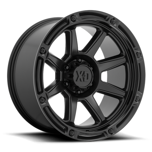 XD XD863 20X9 18 5X127/5X5.0 Satin Black