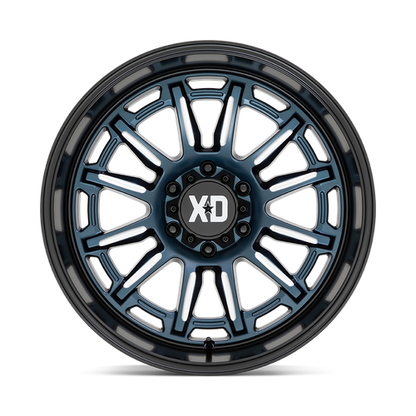 XD XD865 PHOENIX 20X9 0 6X139.7/6X5.5 Metallic Blue Milled With Black Lip