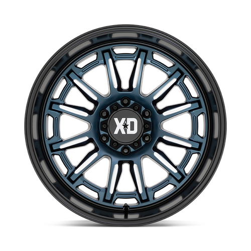XD XD865 PHOENIX 20X9 18 6X114.3/6X4.5 Metallic Blue Milled With Black Lip