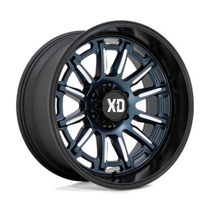XD XD865 PHOENIX 20X9 0 6X139.7/6X5.5 Metallic Blue Milled With Black Lip