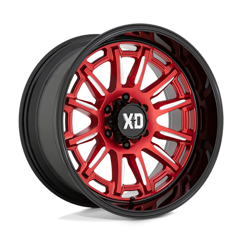 XD XD865 PHOENIX 20X10 -18 6X139.7/6X5.5 Candy Red Milled With Black Lip