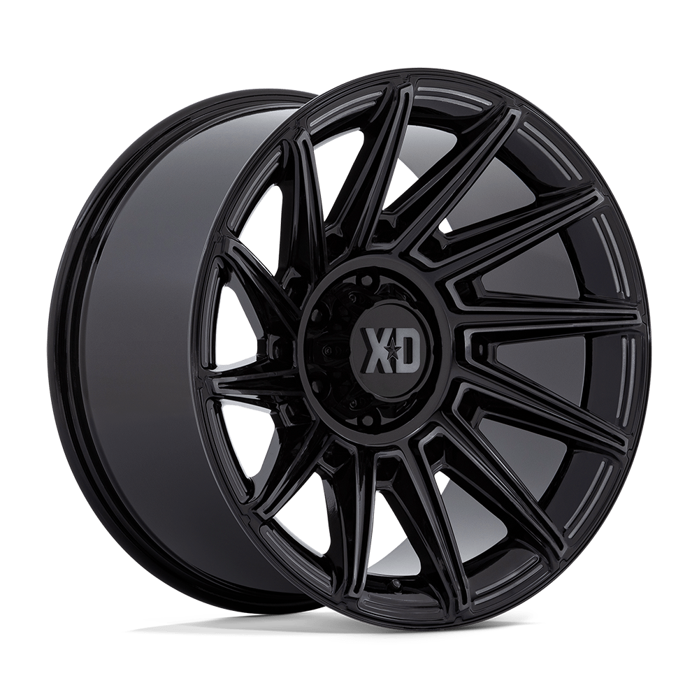 XD XD867 SPECTER 20X10 -18 8X165.1 GLOSS BLACK WITH GRAY TINT