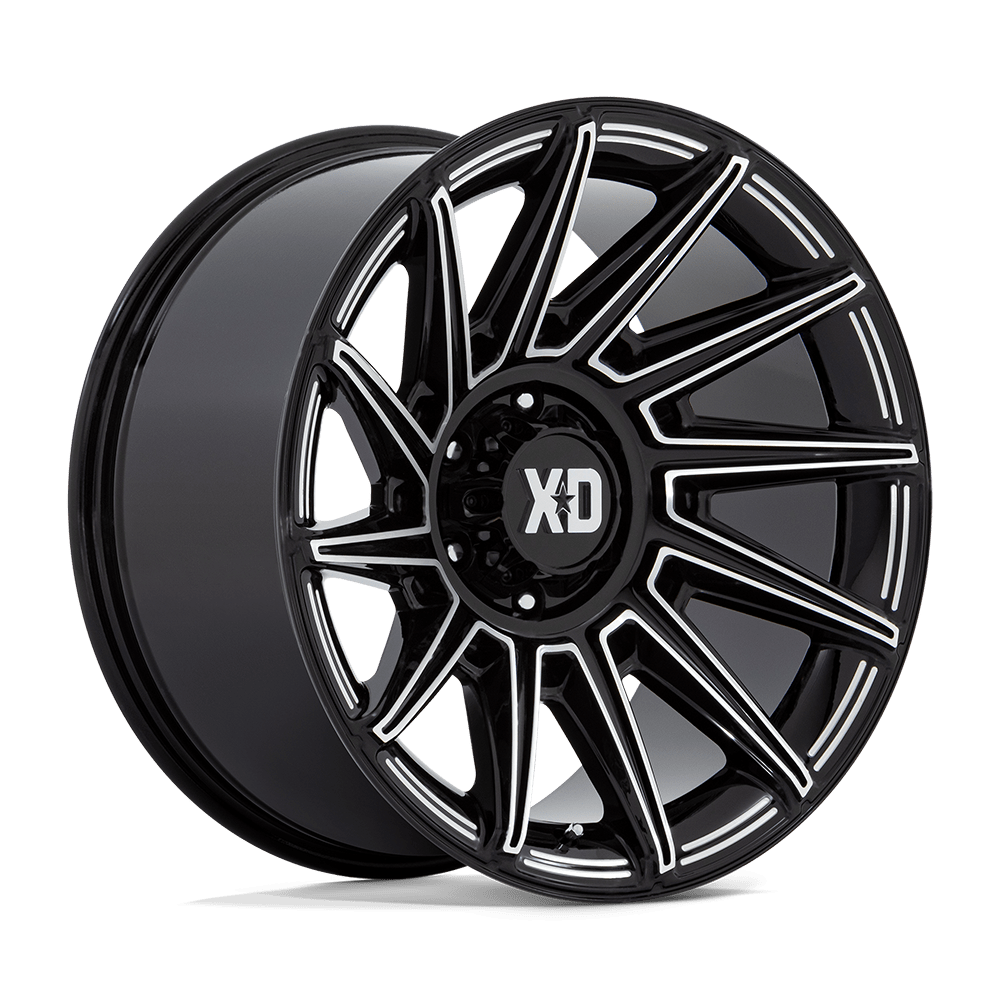 XD XD867 SPECTER 20X10 -18 8X165.1 GLOSS BLACK MILLED