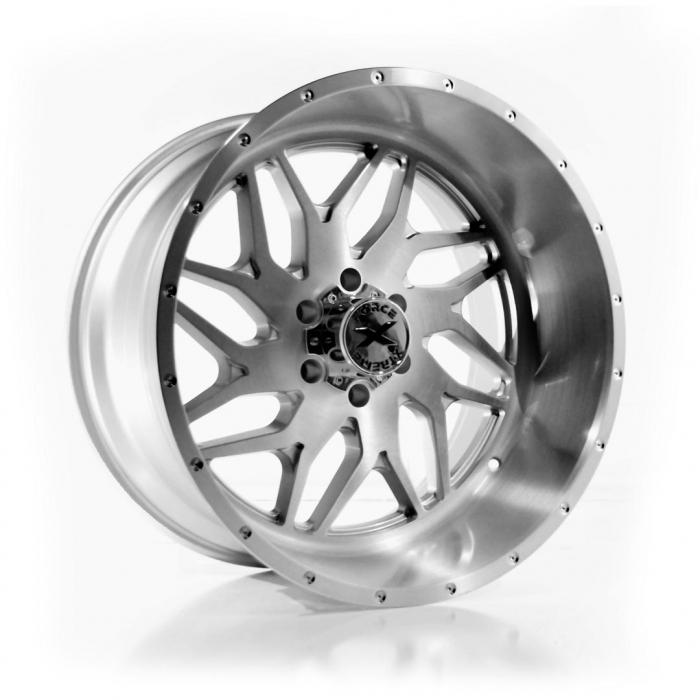 Xtreme Force XF-2 22x12 -44 6x139.7 (6x5.5) Full Brushed