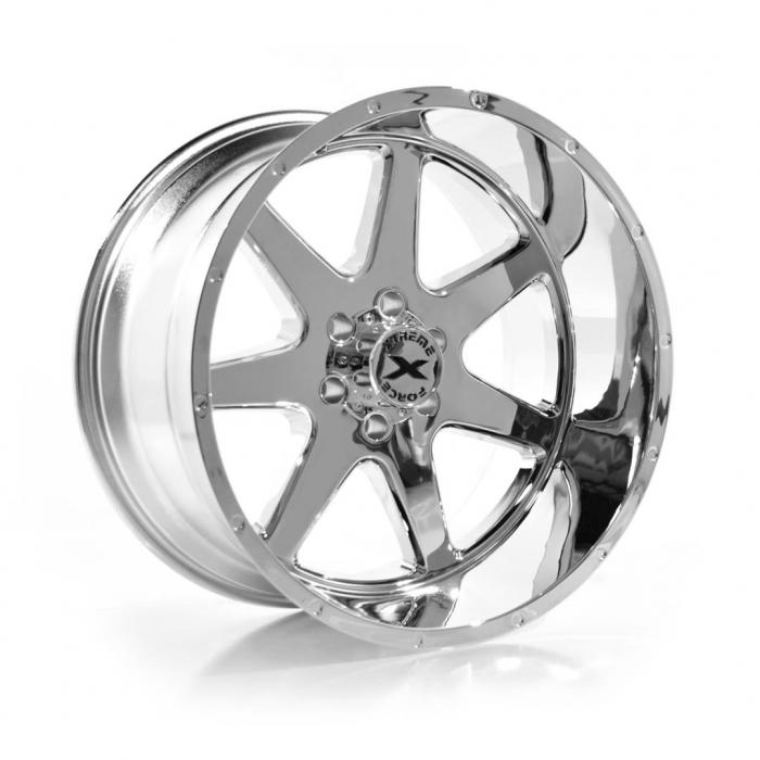 Xtreme Force XF-4 22x12 -44 6x135 Chrome