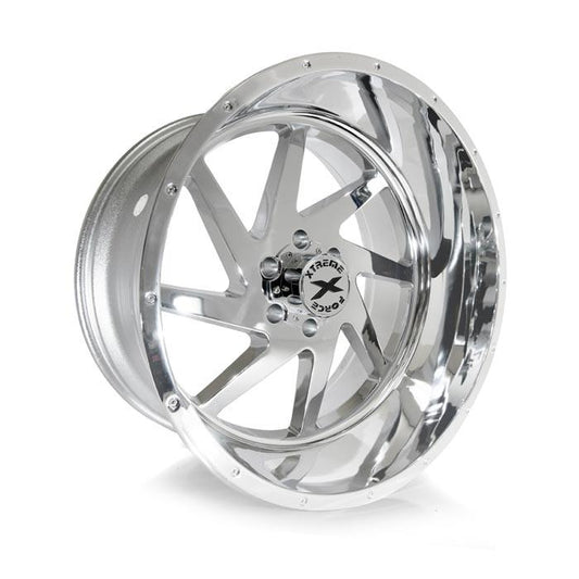 Xtreme Force XF-6 24x14 -76 8x170 Chrome (left)