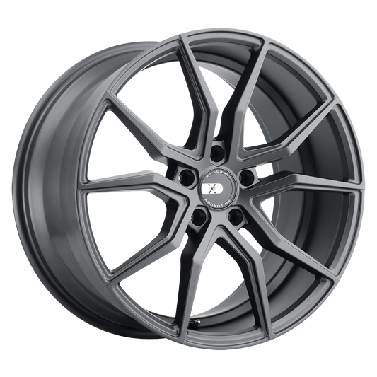 XO VERONA 22X10.5 38 5X127 MATTE GUNMETAL