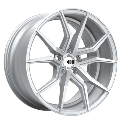 XO VERONA 22X10.5 42 5X112 MATTE SILVER