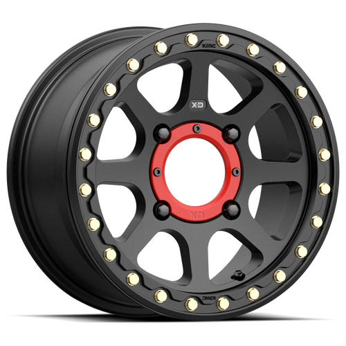 XD Powersports XS234 ADDICT 2 BEADLOCK 15X6 38 4X156/4X156 Satin Black