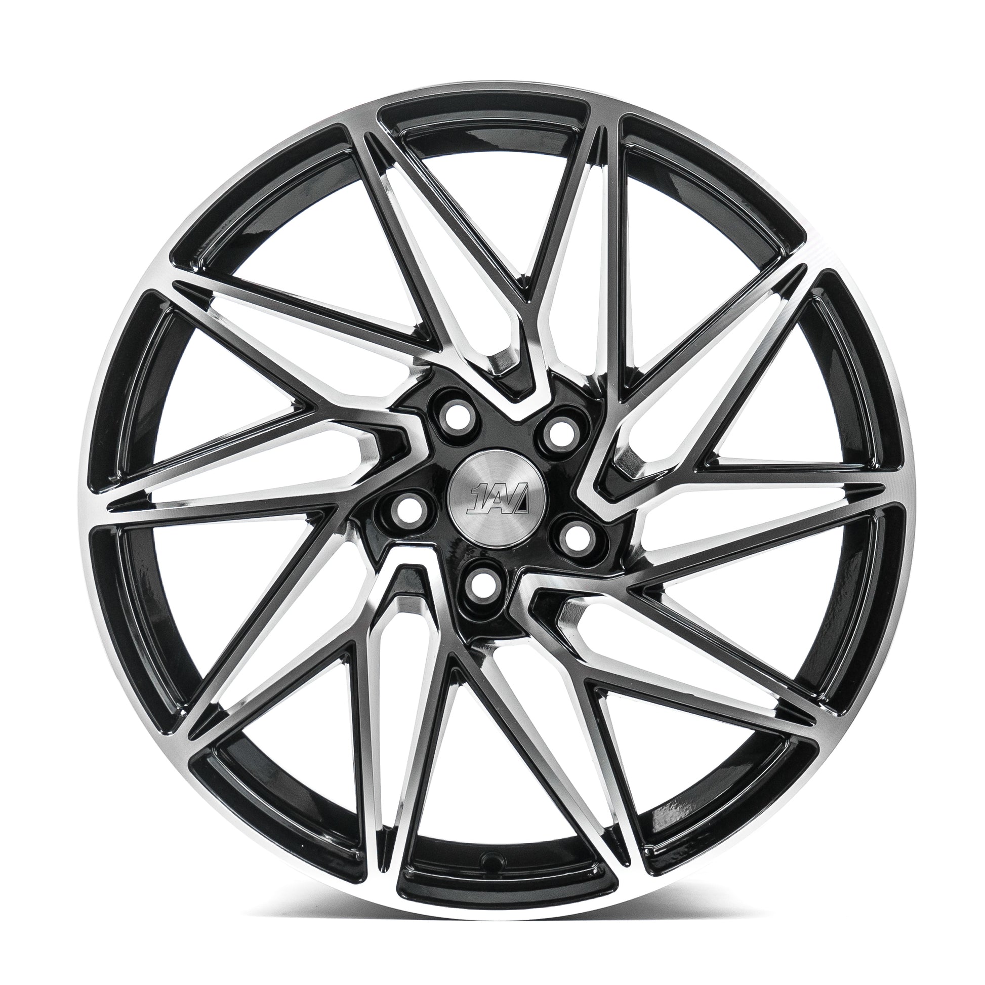 AXE ZX10 18X8 40 BLANK BLACK AND POLISHED FACE