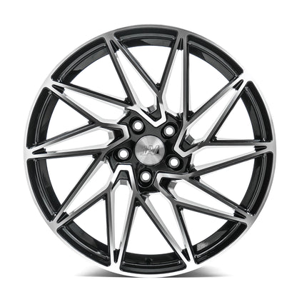 AXE ZX10 18X8 40 BLANK BLACK AND POLISHED FACE