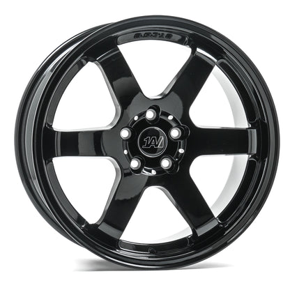 AXE ZX6 18X8.5 40 BLANK GLOSS BLACK