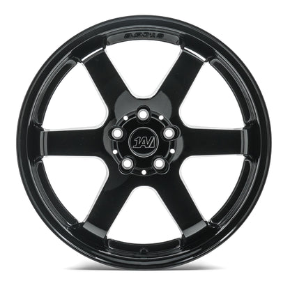 AXE ZX6 18X8.5 40 BLANK GLOSS BLACK