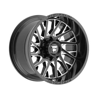 FITTIPALDI OFFROAD FA08BM 20X12, PCD 8X6.50, ET -44, CB 125.2-GLOSS BLACK MILLED