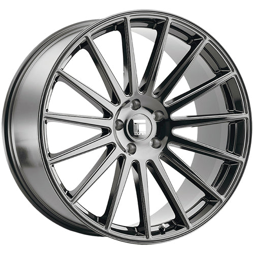 TOUREN TR92 3292 22X9 32MM 5x114.3 72.6MM GLOSS GRAPHITE/MACHINED FACE