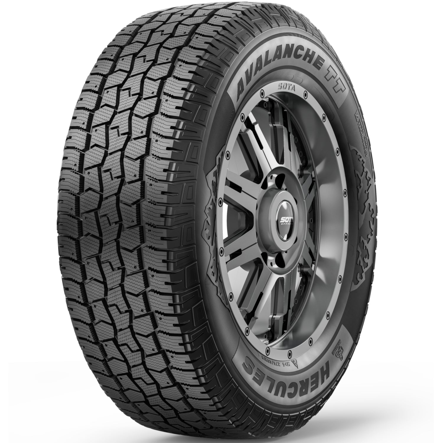 HERCULES AVALANCHE TT LT245/75R16 (30.6X9.7R 16) Tires