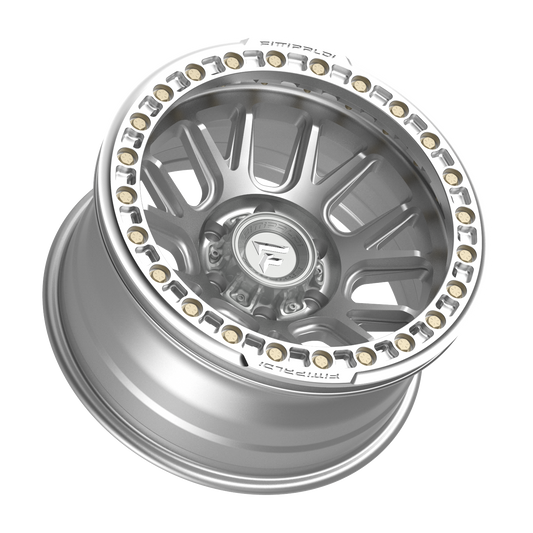 FITTIPALDI FB151M 17X9, PCD 6X5.50, ET -38, CB 106.2-MACHINED SILVER