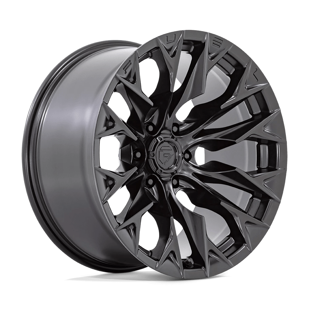 Fuel 1PC D804 FLAME 20X10 -18 6X139.7 BLACKOUT