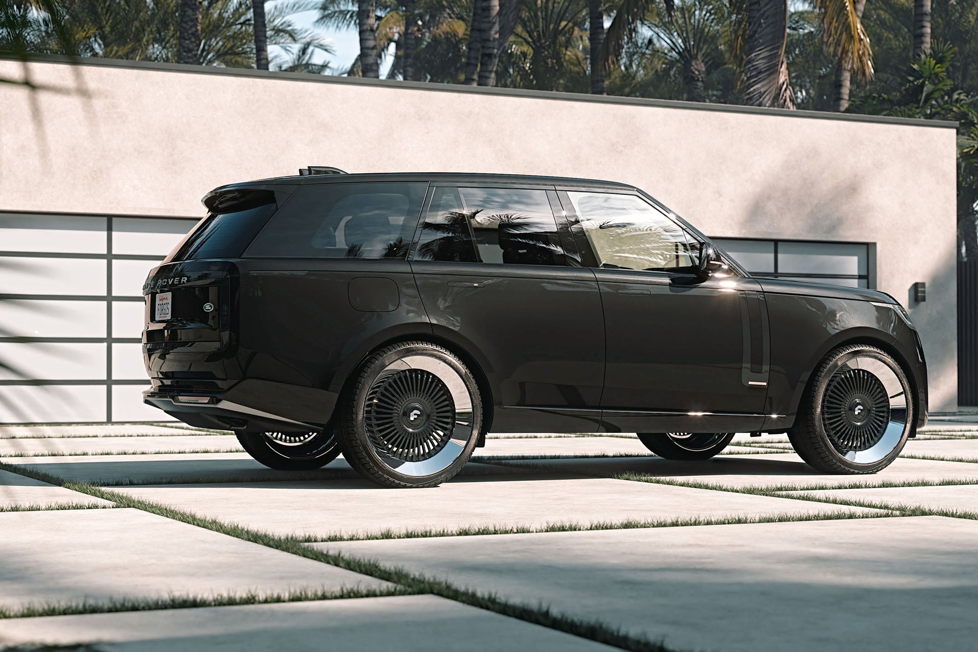 24x10 SET OF 4 FORGIATO TRIMESTRE-SLANT for 2022 Range Rover (Slant Lip) - Wheels | Rims