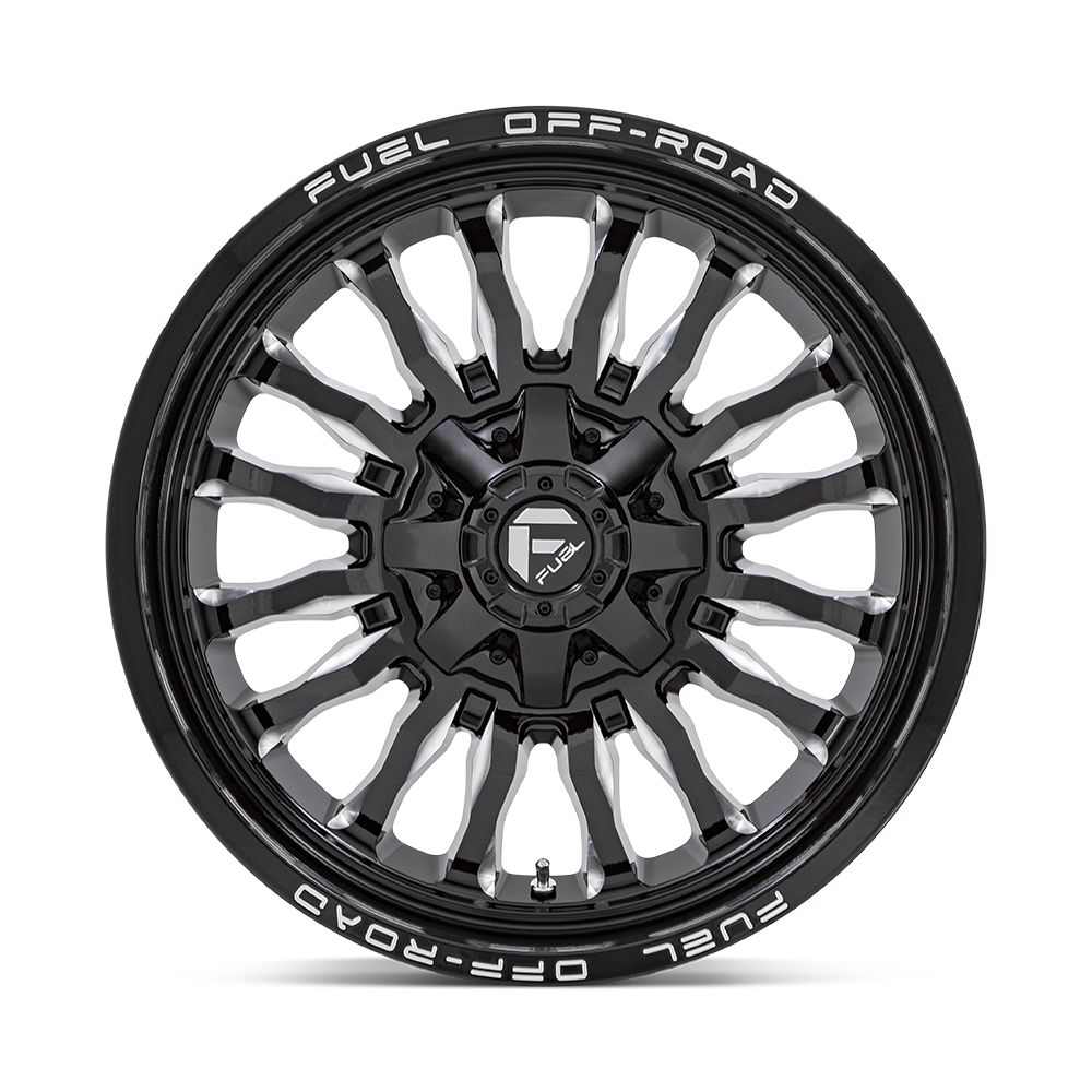 Fuel 1PC D795 ARC 22X12 -44 5X114.3/5X127/5X4.5/5.0 Gloss Black Milled