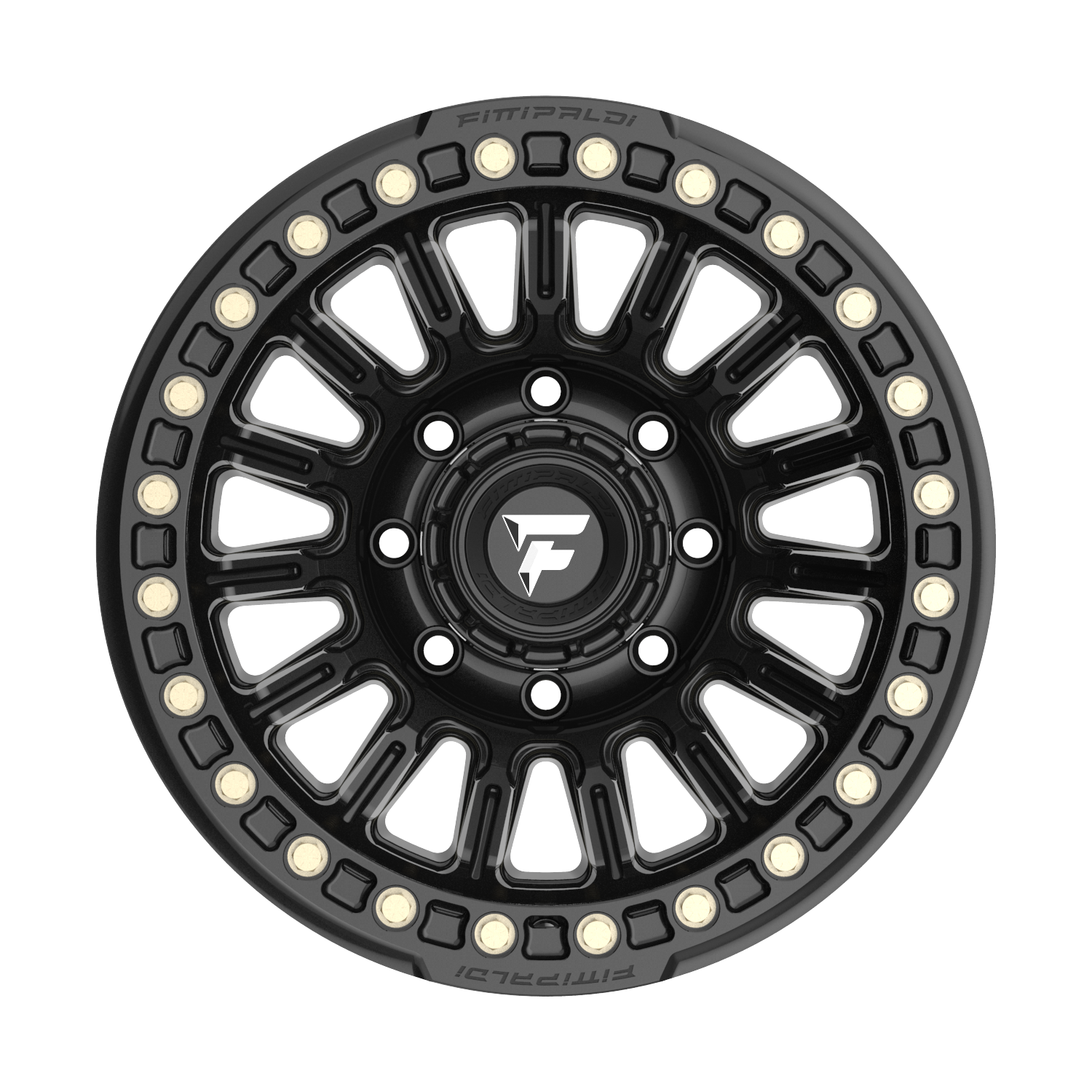 FITTIPALDI FB152B 17X9, PCD 8X6.50, ET -38, CB 125.2-SATIN BLACK