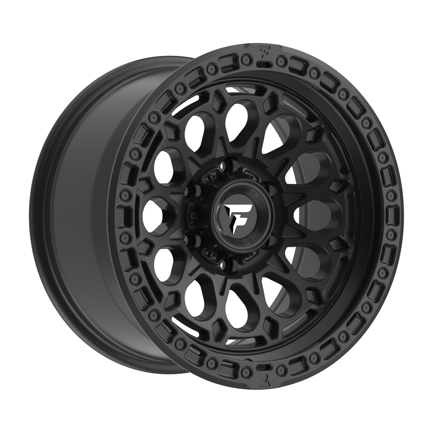 FITTIPALDI OFFROAD FT101SB 17X9, PCD 6X5.50, ET -12, CB 106.2-SATIN BLACK