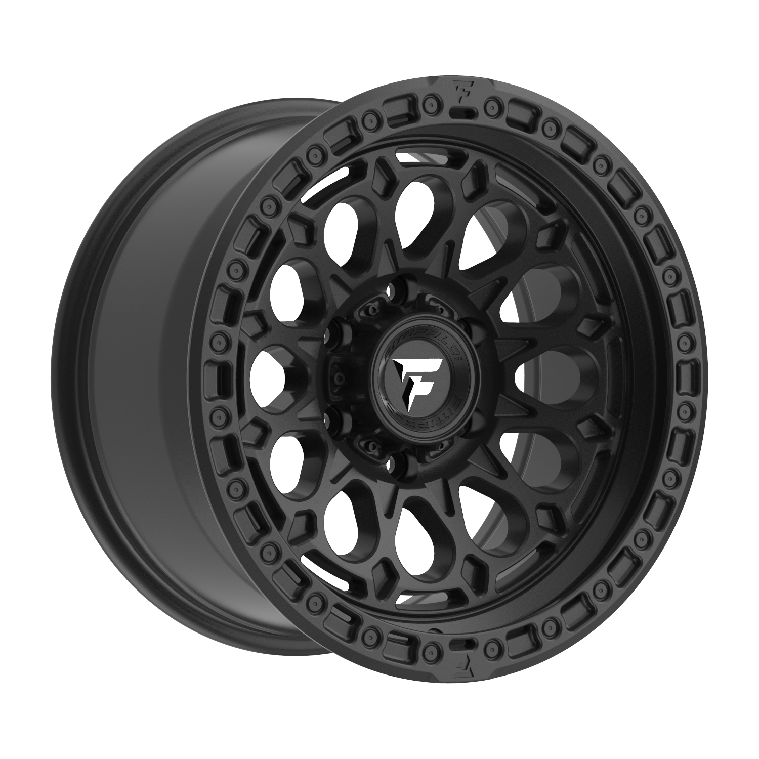 FITTIPALDI OFFROAD FT101SB 17X9, PCD 6X5.50, ET -12, CB 106.2-SATIN BLACK