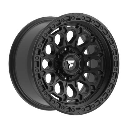 FITTIPALDI OFFROAD FT101SB 17X9, PCD 6X5.50, ET -12, CB 106.2-SATIN BLACK