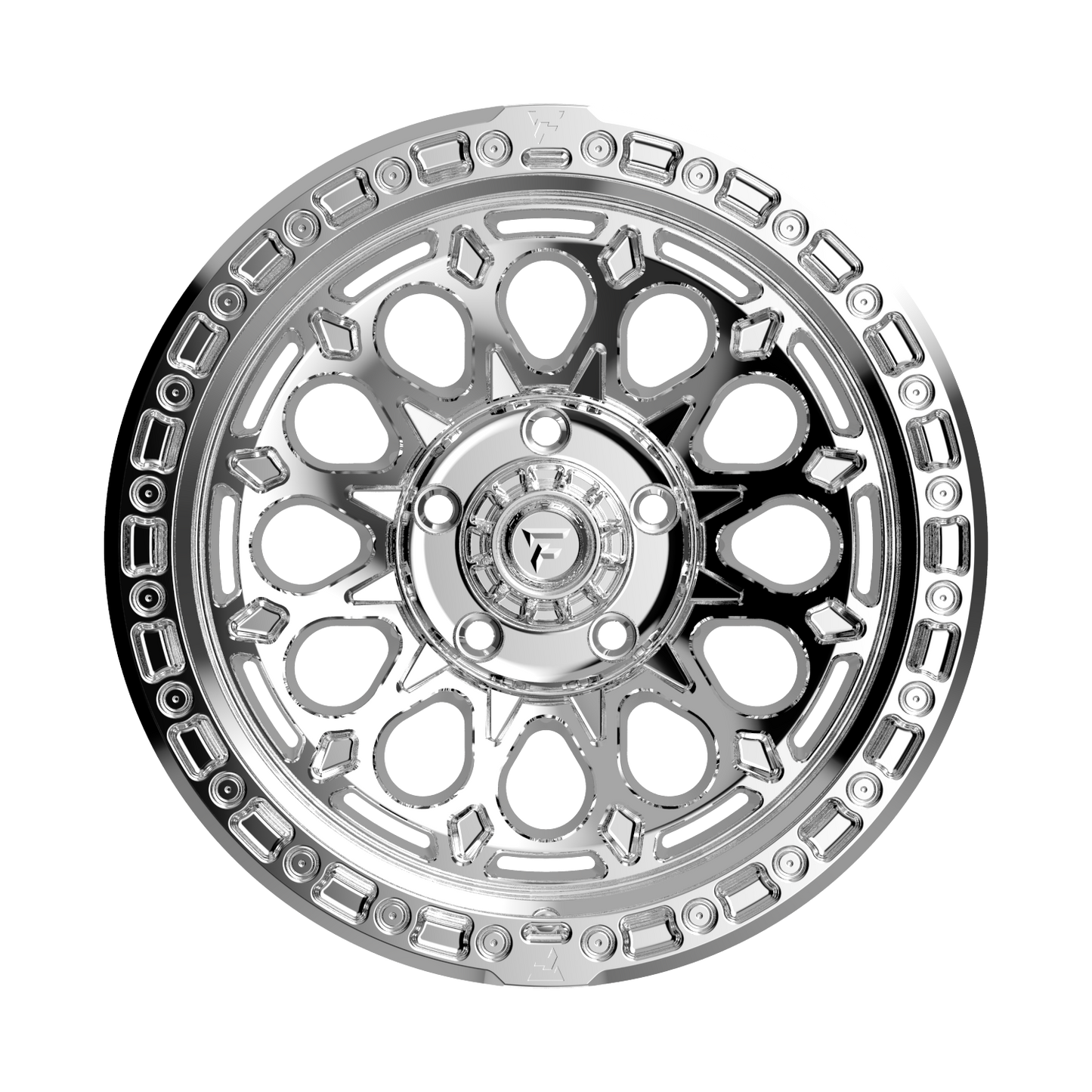 FITTIPALDI OFFROAD FT100MC 17X9, PCD 5X5.00, ET -12, CB 71.5-MIRROR COAT
