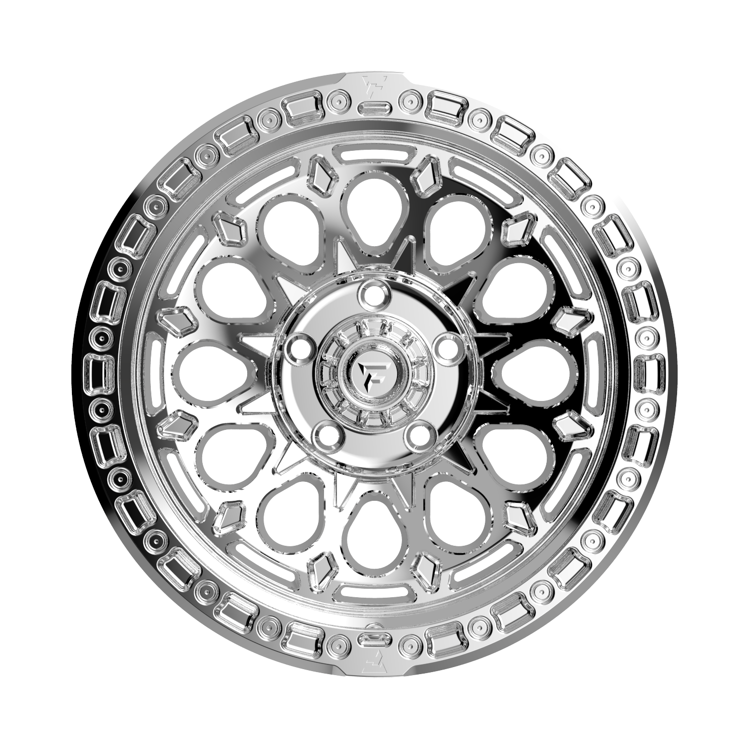 FITTIPALDI OFFROAD FT100MC 17X9, PCD 5X5.00, ET -12, CB 71.5-MIRROR COAT