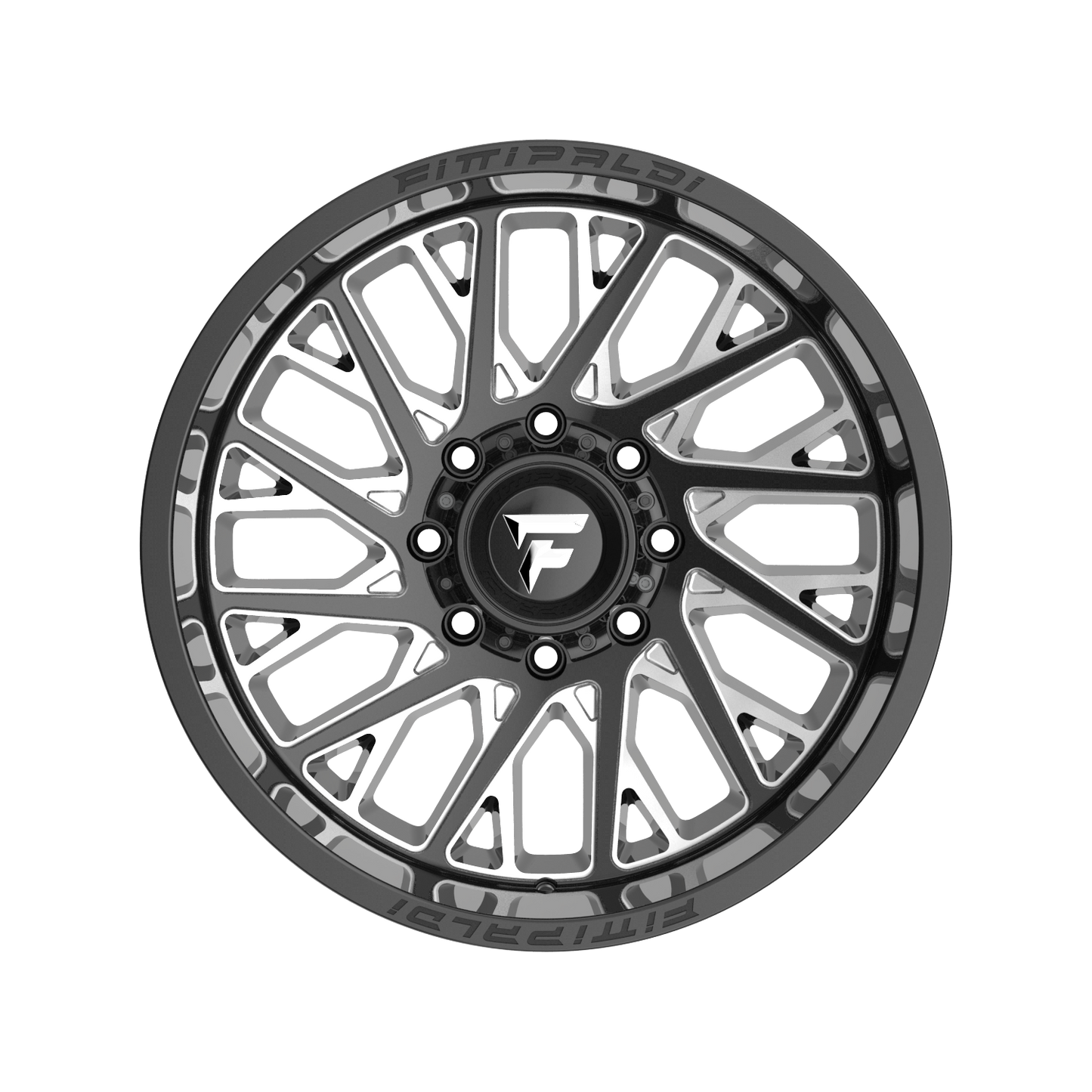 FITTIPALDI OFFROAD FA08BM 20X12, PCD 8X170, ET -44, CB 125.2-GLOSS BLACK MILLED