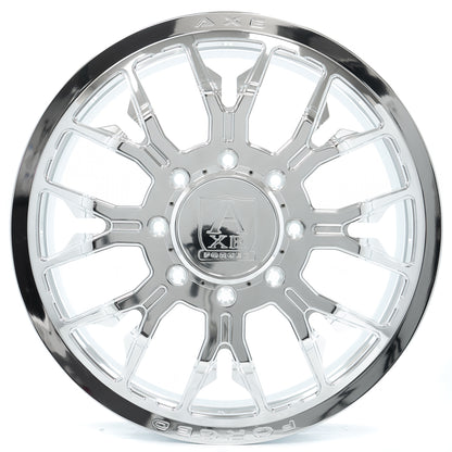 AXE FORGED AF6 DUALLY (FRONT) 22X8.25 146/168 8X200 FULLY POLISHED