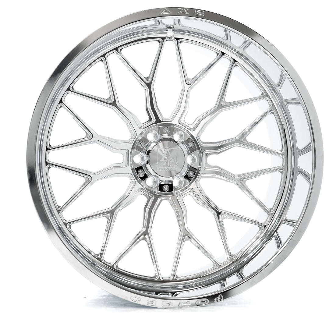 AXE FORGED AF8 28X16 -76 8X180 FULLY POLISHED