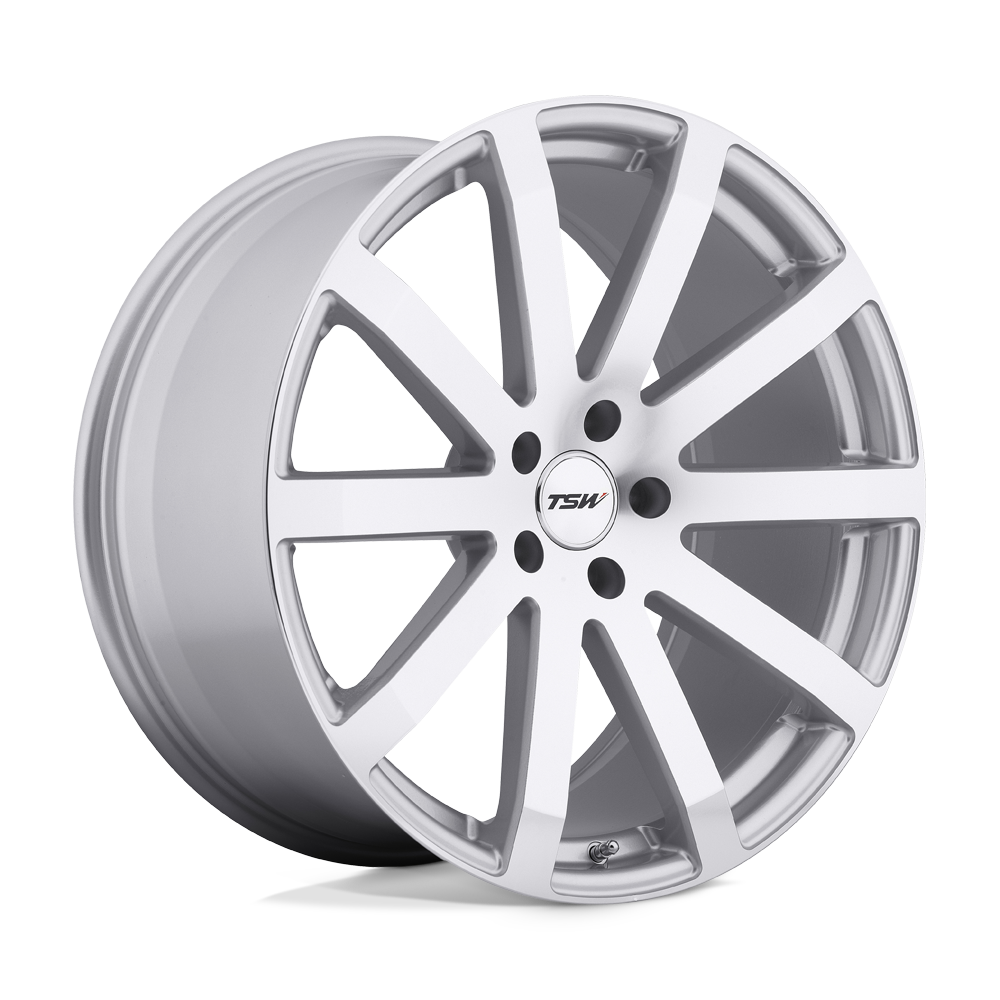 TSW BROOKLANDS 18X8 20 5X120/5X4.72 SILVER W/ MIRROR-CUT FACE