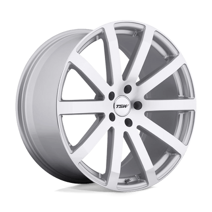 TSW BROOKLANDS 19X9.5 20 5X120/5X4.72 SILVER W/ MIRROR-CUT FACE