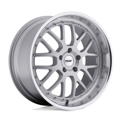 TSW VALENCIA 17X8 32 5X120/5X4.72 SILVER W/ MIRROR CUT LIP