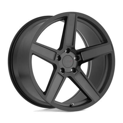 TSW ASCENT 19X8.5 40 5X114.3/5X4.5 MATTE GUNMETAL W/ GLOSS BLACK FACE