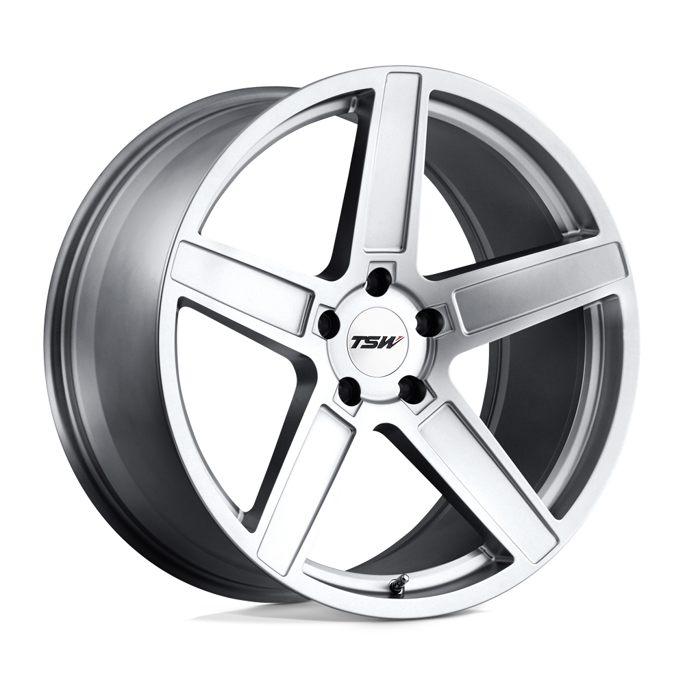 TSW ASCENT 18X8.5 20 5X120/5X4.72 MATTE TITANIUM SILVER
